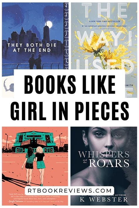 Looking for books like Girl in Pieces, an emotionally tough look at mental health recovery? Tap to see more books like it for moving, realistic reads introducing tough conversations to young adult readers. #bestbooks #bestyoungadultbooks #YAbooks Books Like Girl In Pieces, Heartbreaking Books, Books For Young Adults, Kathleen Glasgow, Girl In Pieces, Best Books For Teens, Uplifting Books, Young Adult Books, Tough Conversations