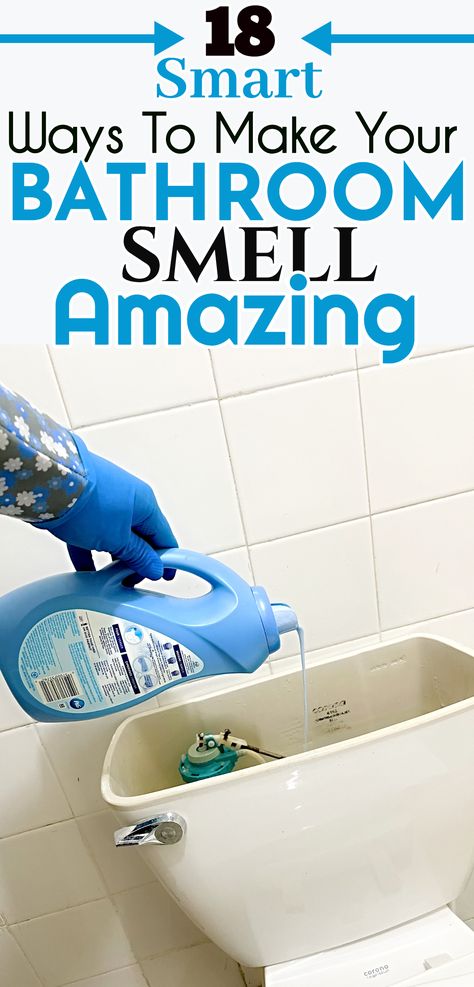 Elevate your bathroom experience with these 18 genius bathroom smell hacks that will leave you delighted! 🚿✨ Say goodbye to unpleasant odors and hello to a fresh and inviting space. Discover natural and creative techniques to infuse your bathroom with delightful scents. From DIY air fresheners to simple decor ideas, these hacks will transform your bathroom into a fragrant oasis. Don't miss out on these valuable insights! 🌿🕯️ #BathroomSmellHacks #HomeFragrance #AromaTherapy #FreshBathroom Bathroom Smell Hacks, Bathroom Freshener, Cottage Journal, Smelling Good, Bathroom Hacks, Diy Air Freshener, House Smell Good, Home Air Fresheners, Natural Air Freshener