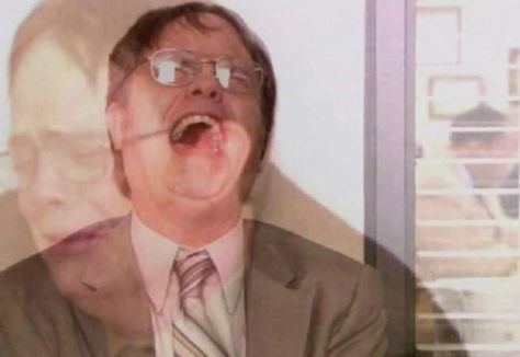 The Office, Sticker Whatsapp, The Office Dwight, Mood Meme