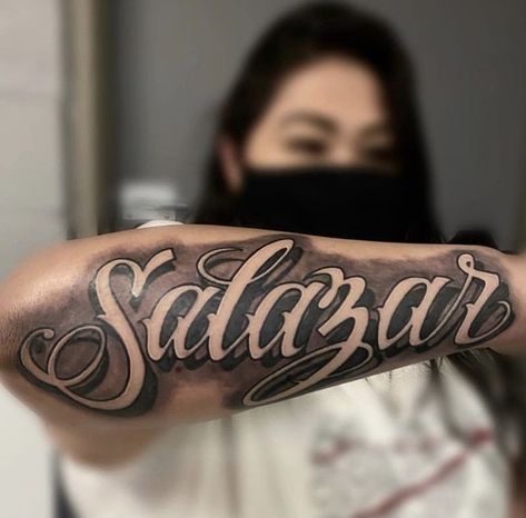 Lettering Fonts Tattoo, Tattoo Writing Styles, Arm Tattoos Lettering, Best Tattoo Fonts, Japanese Leg Tattoo, Arm Tattoos For Guys Forearm, Negative Space Tattoo, Fonts Tattoo, Octopus Tattoo Design