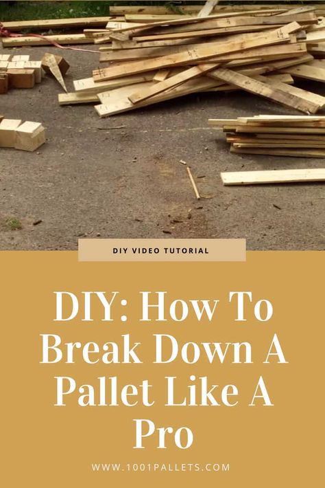 Pallet Buster, Dismantling Pallets, Pallet Bar Diy, Pallet Boards, My Boards, Woodworking Joinery, Recycled Pallet, Pallet Shelves, Pallet Crafts