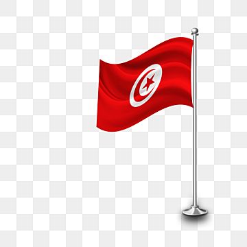 tunis,sidi bou a dit,nord,afrique,le berbère,carthage,drapeau,plié,porte - drapeau,isolé,renoncer à,créatif,conception,graphique Carthage, Tunisia, Flag Design, Flag, Design