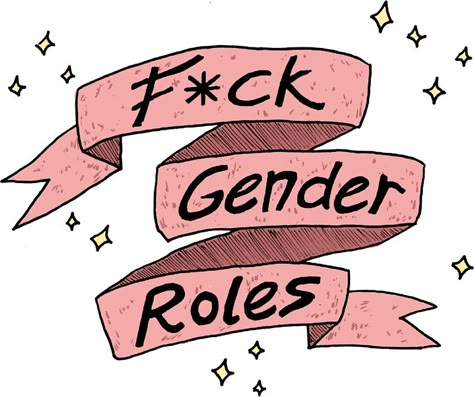 "Fck Gender Roles" Stickers by mothcutieshop | Redbubble Genderfluid Flag, Feminine Masculine, Gender Norms, Gender Roles, Feminist Quotes, Intersectional Feminism, The Patriarchy, Feminist Art, Gender Equality