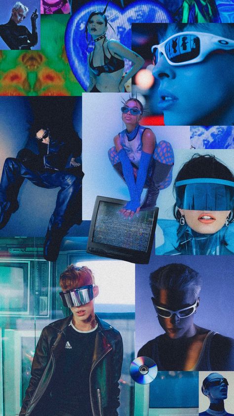 #neon #moodboard #fashion #aesthetic #mood #estetica #blue #future #futuristic #benetton #victorbenetton #moda #model #style #stylist #y2k #2000s #2000 2000s Futuristic Aesthetic, 2000s Future Core, Y2k Futuristic Fashion, 90s Futurism Fashion, Y2k Futuristic Aesthetic, 2000 Rock Aesthetic, Y2k Futurism Fashion, Futuristic Aesthetic Future Fashion, 2000s Futurism