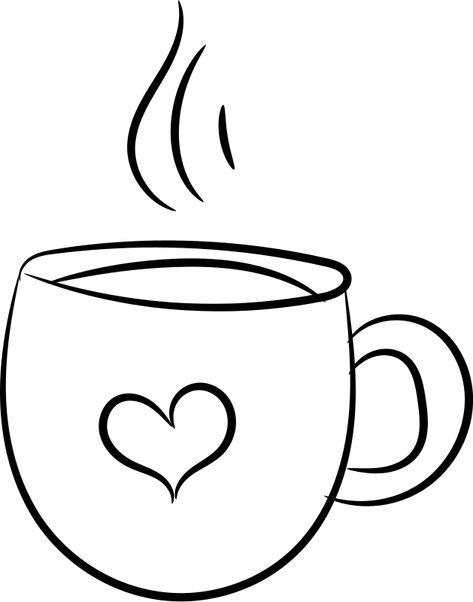 Download this Hot Steaming Coffee in a Mug Vector Icon element from Canva's impressive icons library. Tea Mug Drawing, Tea Cups Drawing, Mug Drawing Ideas, Coffee Mug Vector, Teapot Drawing, Coffee Mug Template, Tea Cup Drawing, Steaming Coffee, Mug Drawing