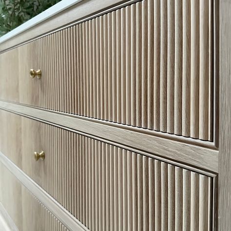 Kitchen Millwork, Reeded Vanity, Fluted Vanity, Oak Vanity Unit, Bespoke Joinery, Mill Work, Shaker Style Kitchen, Oak House, Oak Vanity