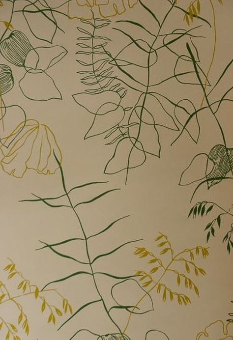 vintage-wallpaper-inez-croom-1960s Creative Installation, 1960s Wallpaper, 1970s Wallpaper, Mod Wallpaper, Special Wallpaper, Retro Renovation, House Details, Simple Furniture, Kitchen Redo