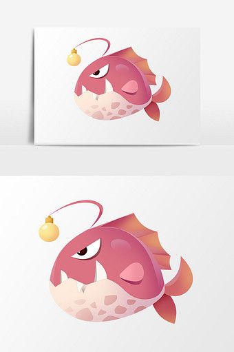 Cartoon creative cute ocean day marine life lantern fish element#pikbest#graphic-elements Lantern Fish Drawing, Fish Character Design, Cartoon Pencil Drawing, Lantern Fish, Heart Gift Box, Ocean Day, Fish Illustration, Fish Drawings, Fishing Decor