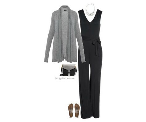 Five ways to wear a jumpsuit. Accessories With Black Jumpsuit, How To Wear A Jumpsuit In The Fall, Classy Jumpsuit Outfits Long Sleeve, How To Dress Up A Black Jumpsuit, Jumpsuit Outfit Dressy With Jacket, Black Jumpsuit With Cardigan, Jumpsuit With Blazer Outfits, Black Jumpsuit Outfit Fall, How To Style A Black Jumpsuit