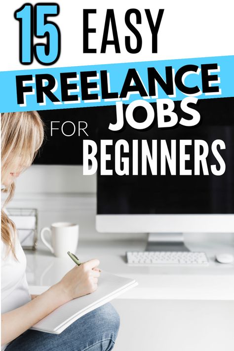 15 easy freelance jobs for beginners. Freelance projects are a great way to find new clients and make money. Find out how to find easy freelance jobs that you can do with very little experience. Freelancing Jobs For Beginners, Best Freelance Jobs, Free Lancer Ideas, Easy Freelance Jobs, How To Freelance, Online Freelance Jobs, Jobs You Can Do From Home, Free Lance Jobs, Freelance Jobs For Beginners