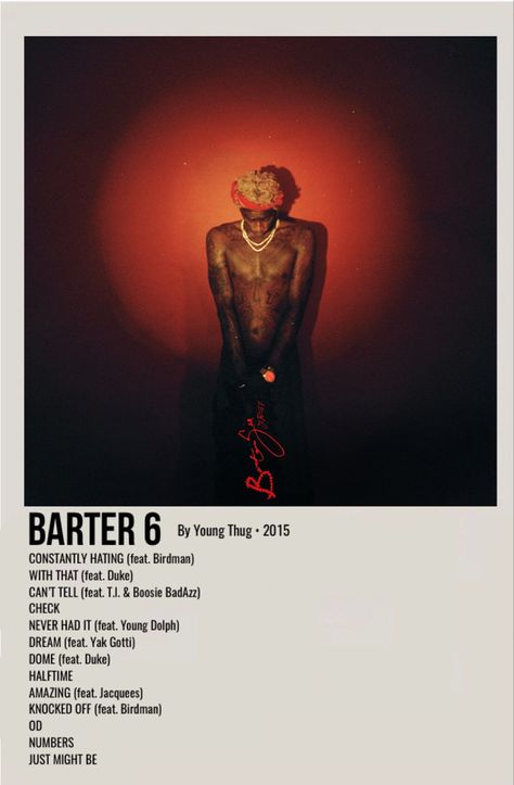 minimal polaroid album poster for young thug, barter 6 Barter 6 Wallpaper, Moneybagg Yo Album Cover, Young Thug Album Cover, Barter 6, Music Polaroid, Young Thug Album, Album Cover Wall Decor, Polaroid Album, Boosie Badazz