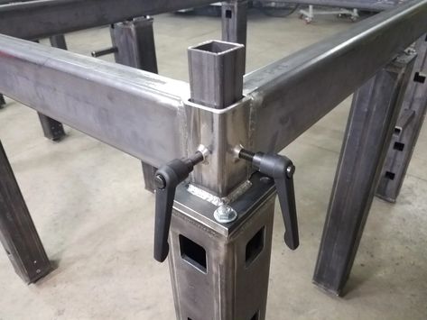 Welding Table Diy, Welding Tables, Mason Jar Chandelier, Welding Shop, Welding Cart, Metal Fab, Fabrication Tools, Welding And Fabrication, Diy Welding