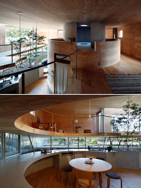 Bari, Pit House, Stunning Kitchens, Design Del Prodotto, Round House, Japanese House, Küchen Design, House Inspo, 인테리어 디자인