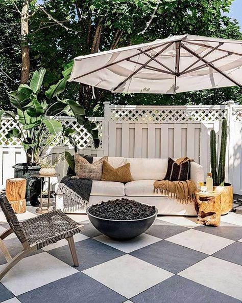 Outdoor Patio Tiles: 10 Best Ideas | The Family Handyman Cheap Patio Pavers, Outdoor Tile Patio, Cheap Patio, Patio Projects, Patio Tiles, Patio Flooring, Patio Decorating Ideas On A Budget, Outdoor Tiles, Paver Patio