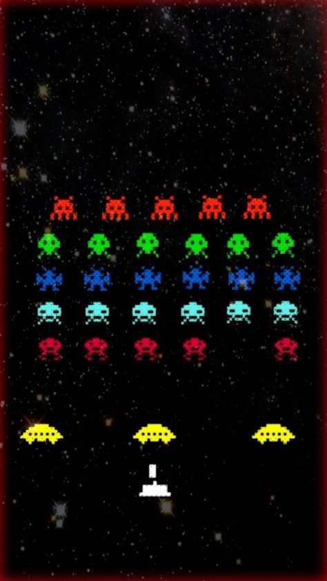 Space Invaders Pixel Art, Space Invaders Art, Space Invaders Arcade, Space Invaders Game, Mario Halloween, 80s Bedroom, Space Invader, Arcade Game Machines, 80s Theme