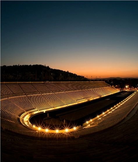 Panathenaic Stadium, hosted the first modern #Olympic Games in 1896, in Athens. Panathenaic Stadium, Olympic Stadium, Greece Holiday, Athens Greece, Olympic Games, Athens, Greece, Bucket List, The First