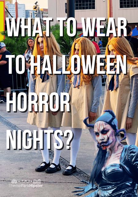 Halloween Horror Night Outfit Ideas, Halloween Amusement Park Outfit, Haunted Horror Nights Outfit, Universal Studios Costume Ideas, Cute Halloween Horror Nights Outfits, Haunted House Outfit Ideas Casual, Halloween Theme Park Outfit, Outfits For Horror Nights, Hollywood Horror Nights Outfit