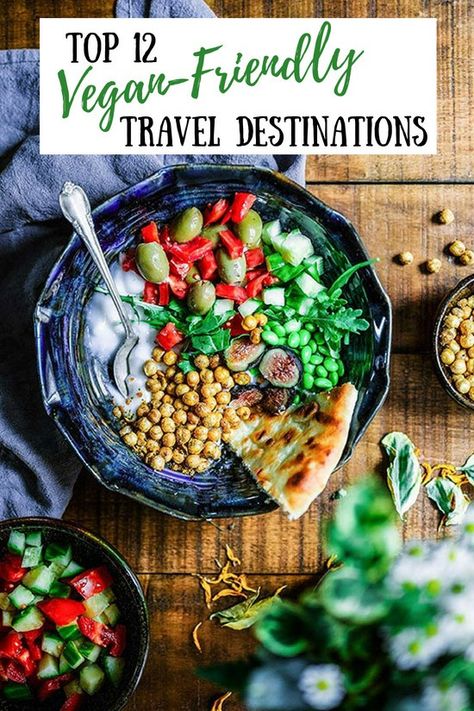 Top 12 Vegan-Friendly Travel Destinations Essen, Catching Flights, Gluten Free Travel, Diet Restrictions, Travel Foodie, Vegan Guide, Travel Snacks, Vegan Quotes, Healthy Travel