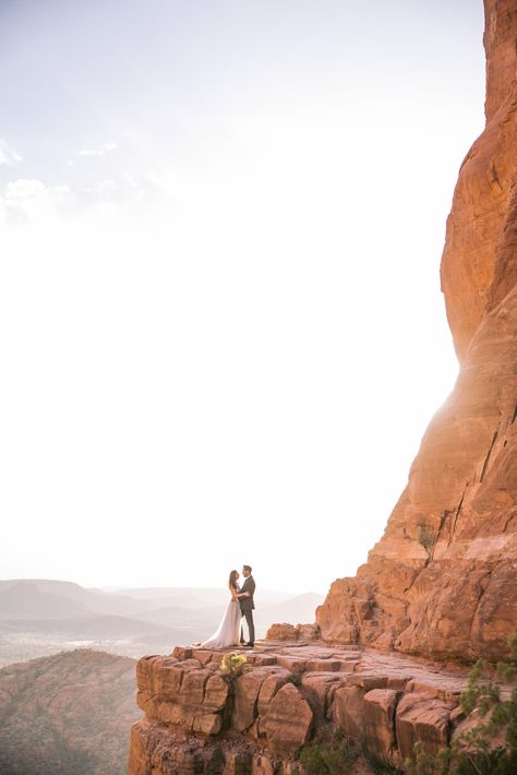 Best Elopement Locations in Sedona Sedona Bride Photographers • Sedona Arizona Engagement Photos, Sedona Elopement Photography, Sedona Photography, Wagon Trails, Best Elopement Locations, Sedona Elopement, Amazing Wedding Photos, Wedding Photo Poses, Sedona Wedding