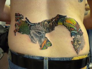 WOW!!!!  Panama Tattoo on your back! Panama Tattoo, Panamanian Culture, Panama Art, Golden Frog, Beautiful Tattoo, Panama Canal, Body Modifications, Sacred Space, Abstract Wallpaper