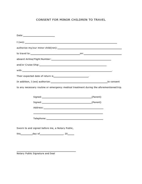 Download child travel consent form 17 Parent Consent Letter, Consent Letter Sample, Permission Slip Template, Child Travel Consent Form, Consent Letter, Mind Map Template, Permission Slip, Parental Consent, Consent Forms