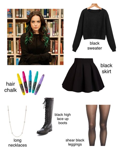 Jade West From Victorious Outfits Women, Jade West From Victorious Outfits, Jade West Outfits Victorious, Jade West Aesthetic Outfits, Halloween Costume Ideas From Your Closet, Jade West Halloween Costume, Jade West Fashion, Jade West Costume, Jade West Outfit Inspiration