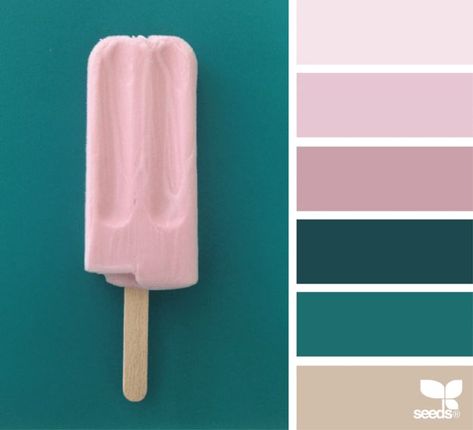 pink and teal color palette, teal blue, teal green, jade, pantone shaded spruce Design Seeds, Teal Color Palette, Visuell Identitet, Palette Design, Color Palette Design, Color Balance, Pop Design, Color Inspo, Bathroom Colors