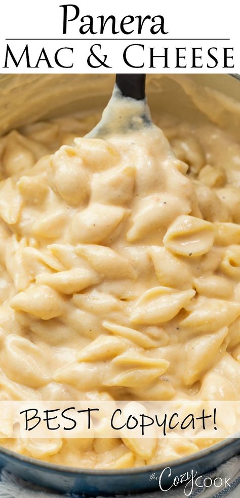 Panera Mac And Cheese Recipe, Macncheese Recipe, Panera Mac And Cheese, Panera Recipes, Mac And Cheese Sauce, Restaurant Recipes Famous, Best Mac N Cheese Recipe, Best Mac And Cheese, Copykat Recipes