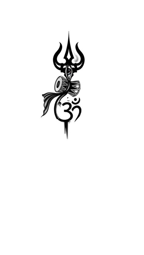 Shiv Neck Tattoo, Shiva Tatoos Men, Tilak Tattoo Design, Tattoo Ideas For Men Mahadev, Shiv Damru Tattoo, Hanuman Shiva Tattoo, Shiv Mantra Tattoo, Sanskrit Tattoo Men, Shiv Tattoo For Men