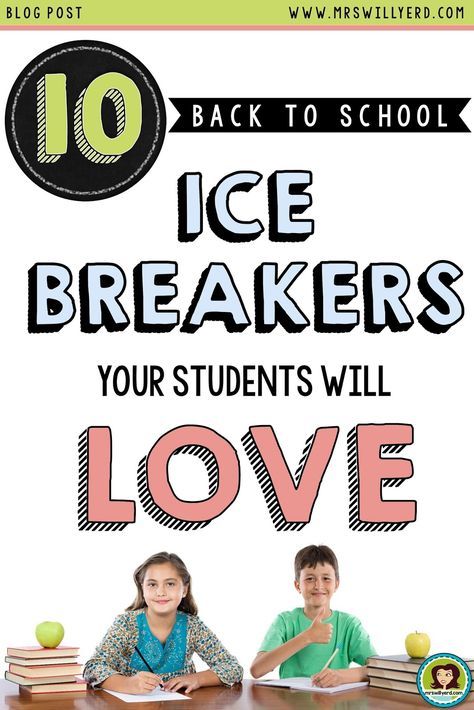 10 Back to School Ice Breakers Your Students Will Love: Two Truths and a Lie, Would You Rather, My No Good, Very Bad Day, Fear Factor 4-Corner Activity, Marshmallow Challenge, Super Sleuths, What Would You Do?, Have You Ever?, Find Someone Who..., My Favorite Things. Teacher Ice Breakers, Student Ice Breakers, High School Ice Breakers, Class Ice Breakers, Back To School Ice Breakers, Middle School Icebreakers, School Ice Breakers, Name Games For Kids, Classroom Icebreakers