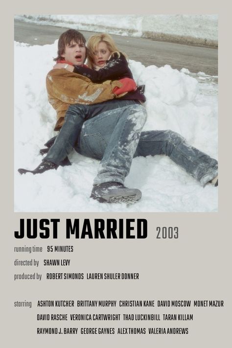 Just Married Movie Poster Just Married Poster, Just Married Movie, Marry Me Movie, Romance Movie Poster, Best Teen Movies, Romcom Movies, Rom Coms, Movie Hacks, Movies To Watch Teenagers