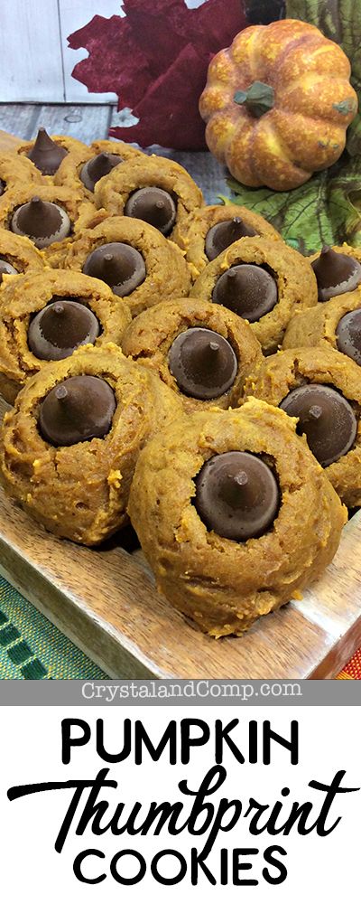 Everything Cookies, Pumpkin Spice Recipes, Pumpkin Cookies Easy, Chocolate Kiss Cookies, Thumbprint Cookie, Chocolate Chip Shortbread Cookies, Thumbprint Cookies Recipe, Pumpkin Spice Recipe, Silicone Baking Sheet