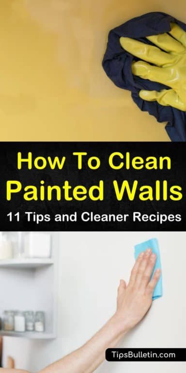 Clean Painted Walls, Peroxide Uses, Wall Stains, Deep Cleaning Hacks, Cleaning Painted Walls, Cleaner Recipes, Bathroom Smells, Vinegar Cleaning, Painted Walls