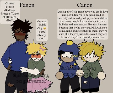 Fanon vs Canon Creek South Park Ship Tweek Tweak Craig Tucker drawing art fanart headcanon gay LGBTQ Genderbent Craig Tucker, South Park Fanart Craigs Gang, Cute South Park Drawings, Tweek South Park Gacha Club, Tweak X Craig Fanart, Fanon Vs Canon Creek, South Park Canon Vs Fanon, South Park Tweek X Craig Fanart, Peruvian Craig Tucker