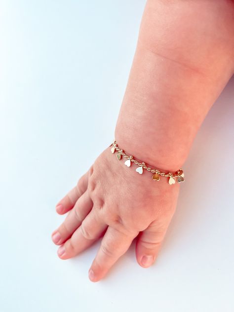 Baby bangles gold