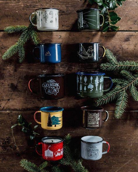 United By Blue, Camping Coffee, Camping Ideas, Cute Mugs, Cups And Mugs, Mug Cup, Mug Designs, Coffee Shop, Tea Pots