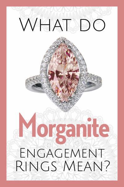 Morganite Crystal Meaning, Morganite Engagement Rings, Unique Gemstone Engagement Rings, Non Diamond Engagement Rings, Rings With Meaning, Morganite Wedding Rings, Pink Engagement, Morganite Diamond Ring, Pink Morganite Ring