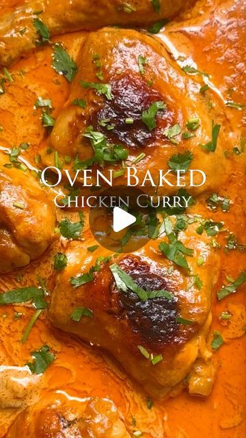 Lila Lerie on Instagram: "Oven Baked Chicken Curry ✨🔥 She’s fragrant, creamy, saucy and finger licken good! Full recipe available on my site www.thebigtastybite.com or tap the link in my bio

#chickencurry #recipe #dinner #tastebuds" Oven Baked Curry Chicken, Naga Chicken Curry, Indian Goat Curry Recipes, Chicken Aubergine Curry, Hyderabad Chicken Curry, Oven Baked Chicken, Curry Chicken, Oven Baked, Taste Buds