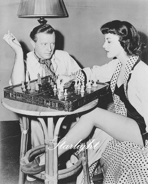 Ava Gardner Photos, Artie Shaw, Chess Books, Chess Master, Playing Chess, Chess Queen, Chess Club, Lets Play A Game, Ava Gardner