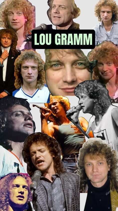 Lou Gramm #foreigner #music #classicrock Lou Gramm Pictures, Lou Gramm Foreigner, Lou Gramm, 80s Music, Rock Legends, Rock Stars, Music Icon, Rare Photos, Classic Rock