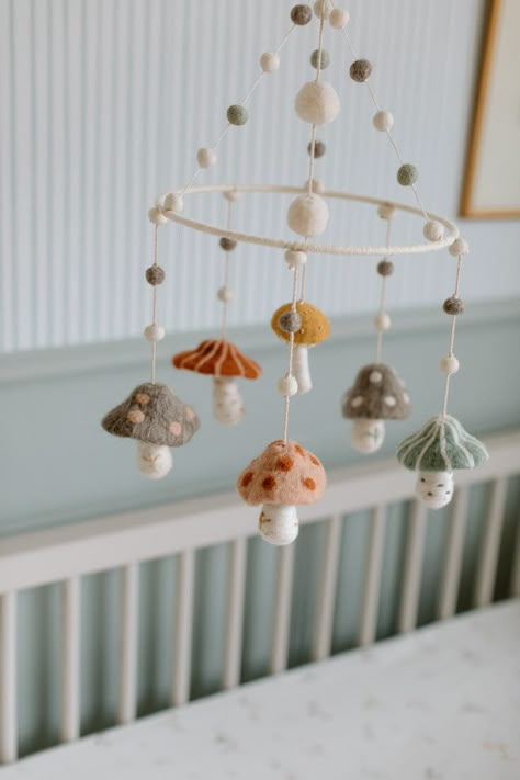 Classic Mobile – Pehr Fairy Nursery, Diy Baby Mobile, Whimsical Nursery, Nursery Room Design, Baby Room Inspiration, Felt Mobile, Nursery Room Inspiration, Diy Nursery, Nursery Inspo