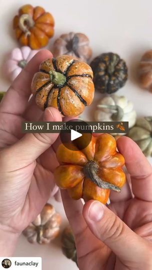 Polymer Clay Flower Jewelry, It Is Written, How To Make Pumpkin, Polymer Clay Flowers, Farmhouse Fall, Fun Diy Crafts, Autumn Cozy, Fall Diy, Cozy Corner