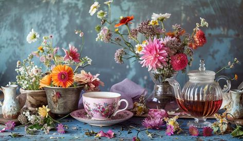 🍵💐 Welcome to the enchanting world of tea bouquets! 🌿✨ Get ready to impress your guests and treat your taste buds to a delightful experience. 😋🌈 I've discovered some truly amazing tea blends that should Selling Herbal Teas, Aesthetic Herbal Tea, Immune Boosting Herbal Tea, Herbal Tea Collection, Butterflypeaflower Tea, Drinks Smoothies, Herbal Remedies Recipes, Medicinal Tea, Herbal Teas Recipes