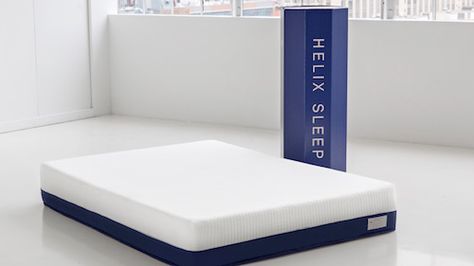 Helix Sleep mattress and shipping carton Helix Mattress, Enzyme Cleaner, Spring Bedroom, Door Shoe Organizer, Mattresses Reviews, Mattress In A Box, Mattress Box Springs, Box Bed, Queen Mattress