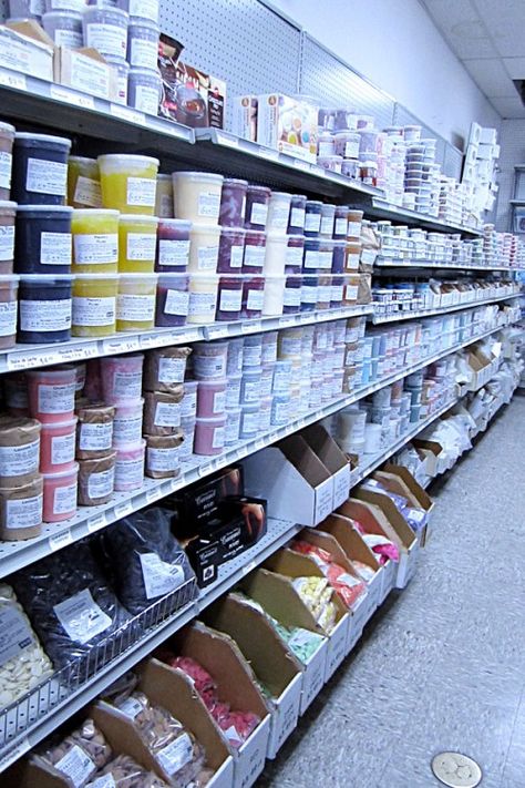 ABC Cake Decorating Supply Store, Phoenix.  "Like a toy store for bakers..." Cake Supply Store, Abc Cake, Baking Supplies Organization, Baking Wallpaper, Baking Store, Antique Cake Stands, Love From The Oven, Baking Supply Store, Wood Spoon Carving