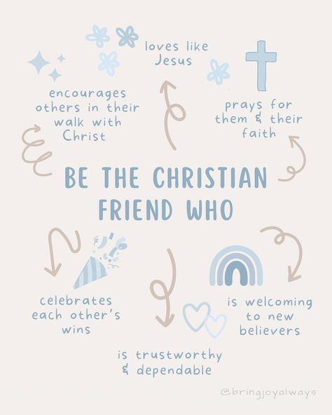 Be the Christian friend you want to have 🫶 ✨ Exciting news! ✨ This design is posted on our Etsy shop! Check it out if you’re looking for … | Instagram Bible Verses For Friends, Christian Room Ideas, Quotes For Christians, Christian Friendship Quotes, Being Christian, Motivational Quotes For Friends, Christian Instagram, Christian Tips, Christian Girlie