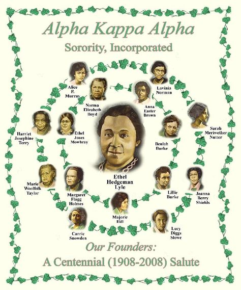 Founding Members Aka Stroll, Alpha Kappa Alpha Founders, Greek Board, Alpha Kappa Alpha Shirt, Aka Founders, Alpha Kappa Alpha Paraphernalia, Aka Paraphernalia, Alpha Kappa Alpha Sorority Paraphernalia, Happy Founders Day