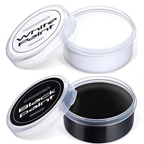 Amazon.com : BOBISUKA Blank in the Dark Black + White Oil Face Body Paint Set, Large Capacity Professional Paint Palette Kit for Art Theater Halloween Party Cosplay Clown Sfx Makeup for Adults (140g/4.93 oz) : Beauty & Personal Care Mua Kit, Face Paint Set, Black Face Paint, White Face Paint, Oil Paint Set, Joker Makeup, Face Paint Kit, Oil Makeup Remover, Skeleton Makeup