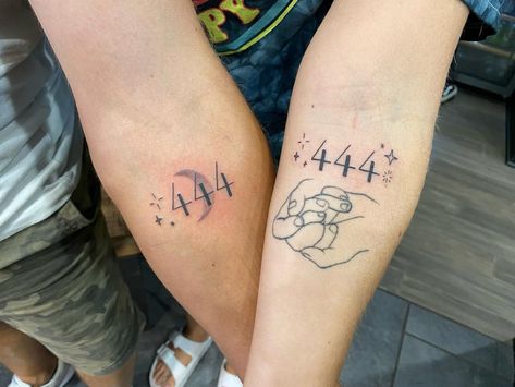 21 Lucky 444 Tattoo |  couple tattoo ideas forearm 444 Tattoo With Flowers, 444 Best Friend Tattoo, 4 Better 4 Worse 4 Ever Tattoo, 444 Tattoo Ideas Couple, 444 Tattoo Couple, 444 Tattoo Font, Tattoo Ideas Forearm, 444 Tattoo Ideas, Small Tattoos Ideas