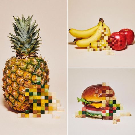 By Yuni Yoshida Asian Paints, Fruit Photography, Arts Ed, Ads Creative, Food Humor, Real Food, Visual Design, Art Director, Japanese Food